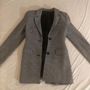 houndstooth blazer size 2